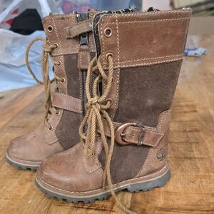 Timberland Two-Tone Leather Boots